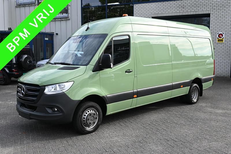 Groen Gebruikt 2021 Mercedes Sprinter Van | € 32.950 (Eerlijke prijs) - Afbeelding 1/4