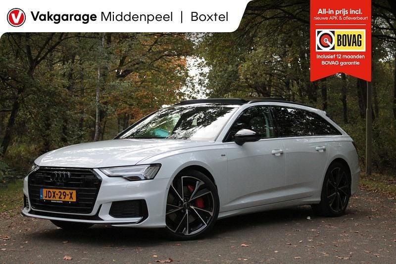 Occasion Audi A6 Competition 368 PK (270 kW) 2023 Wit Stationwagen