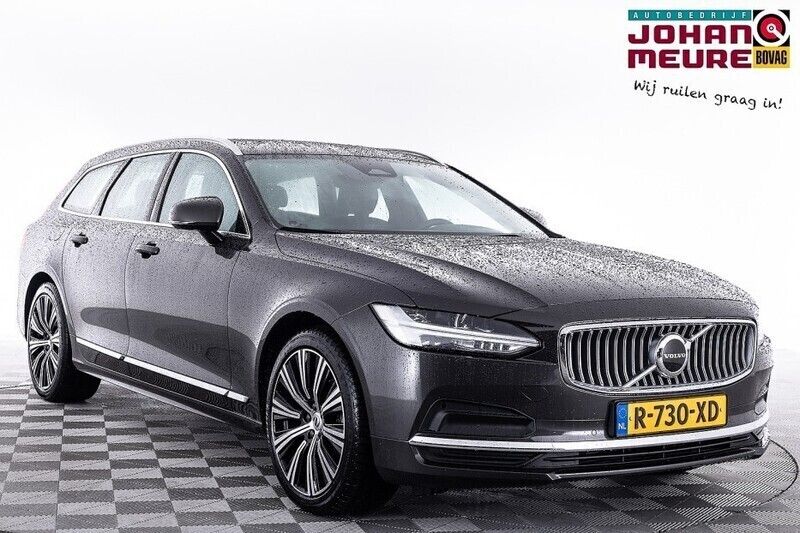 Grijs Gebruikt 2022 Volvo V90 Plus Stationwagen | € 39.990 (Super prijs) - Afbeelding 1/4