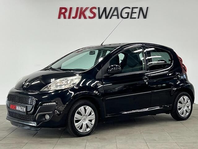 Occasion Peugeot 107 Active 68 PK (50 kW) 2014 Zwart Hatchback