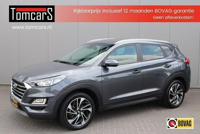Grijs, metallic lak Gebruikt 2020 Hyundai Tucson Premium SUV | € 22.750 (Eerlijke prijs) - Afbeelding 1/3