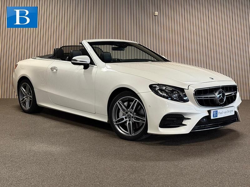 Wit Gebruikt 2018 Mercedes E400 Premium Plus Cabriolet | € 47.400 (Eerlijke prijs) - Afbeelding 1/4