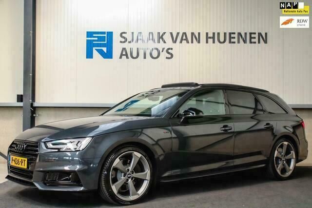 Manhattan grey Gebruikt 2017 Audi A4 S-Line Stationwagen | € 38.950 - Afbeelding 1/4