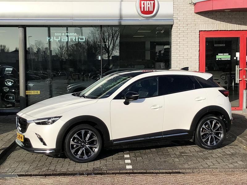 Wit Gebruikt 2019 Mazda CX-3 SUV | € 21.950 (Eerlijke prijs) - Afbeelding 1/4