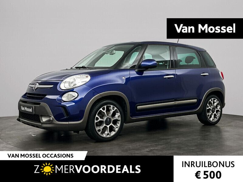Blauw, metallic lak Gebruikt 2016 Fiat 500L Trekking MPV | € 8.940 (Eerlijke prijs) - Afbeelding 1/4