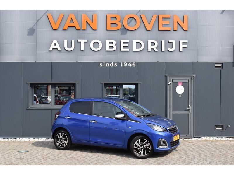 Blauw Gebruikt 2019 Peugeot 108 Allure Hatchback | € 10.950 (Eerlijke prijs) - Afbeelding 1/3