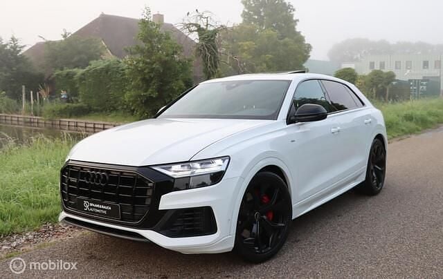 Wit Gebruikt 2021 Audi Q8 S-Line SUV | € 64.995 (Goede deal) - Afbeelding 1/4