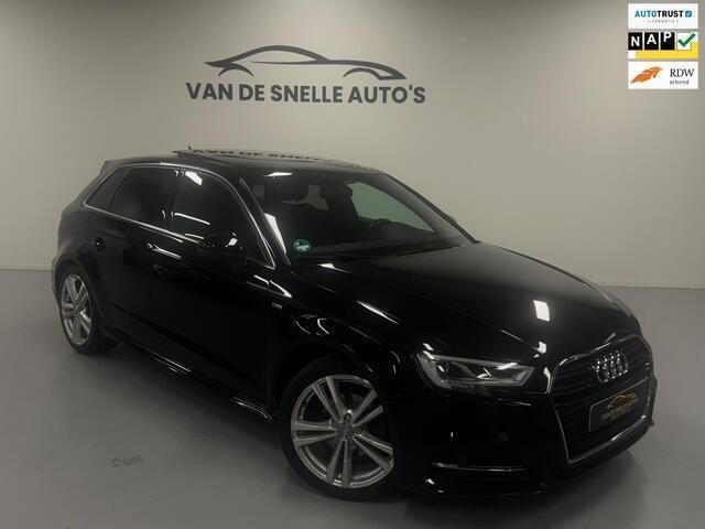 Zwart Gebruikt 2017 Audi A3 Sportback S-Line Hatchback | € 19.990 (Duur) - Afbeelding 1/4
