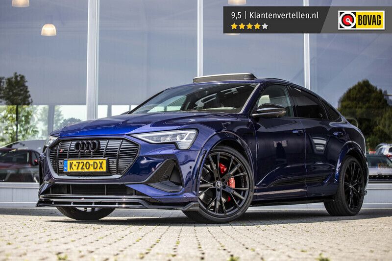 Blauw Gebruikt 2020 Audi e-tron S-Line SUV | € 45.845 - Afbeelding 1/4