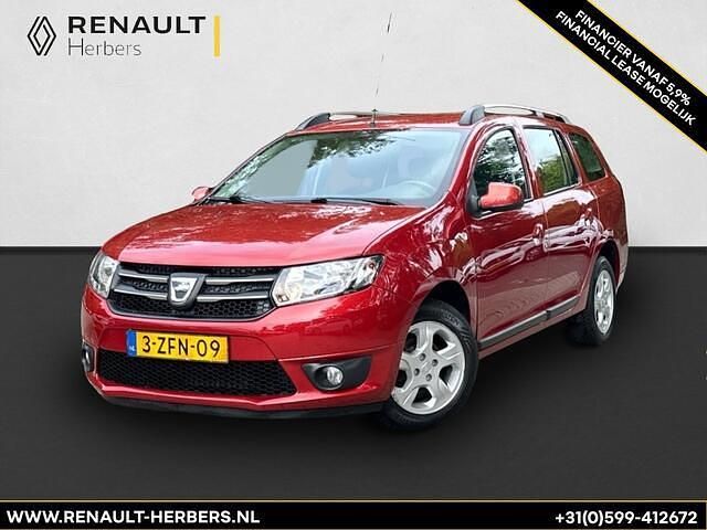 Rood Gebruikt 2015 Dacia Logan MCV Prestige MPV | € 6.450 (Iets duurder) - Afbeelding 1/4