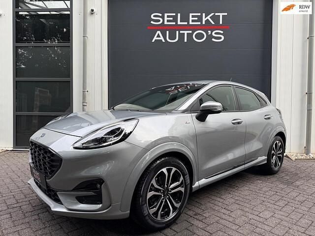 Grijs Gebruikt 2023 Ford Puma ST-Line SUV | € 18.950 (Eerlijke prijs) - Afbeelding 1/4
