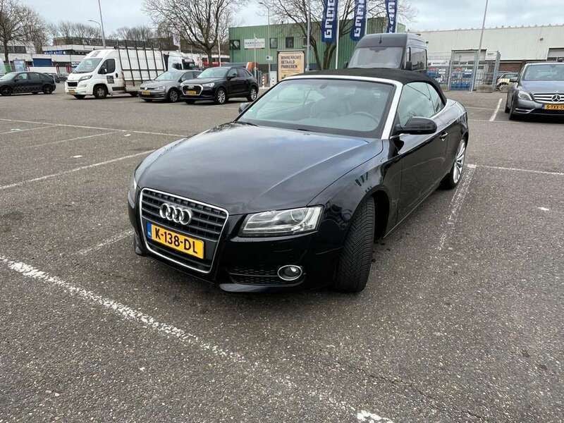 Zwart Gebruikt 2011 Audi A5 Cabriolet Proline Cabriolet | € 9.999 (Super prijs) - Afbeelding 1/4