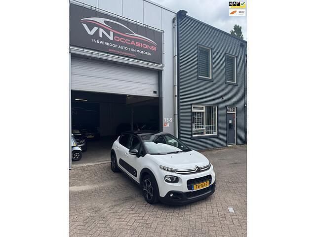 Wit Gebruikt 2018 Citroën C3 Feel Hatchback | € 7.750 (Eerlijke prijs) - Afbeelding 1/4