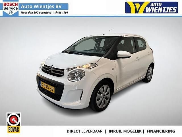 Wit Gebruikt 2021 Citroën C1 Feel Hatchback | € 6.250 (Super prijs) - Afbeelding 1/4