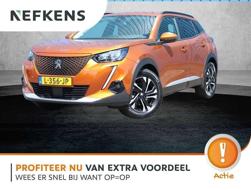 Oranje Gebruikt 2021 Peugeot e-2008 Allure SUV | € 16.425 (Goede deal) - Afbeelding 1/3