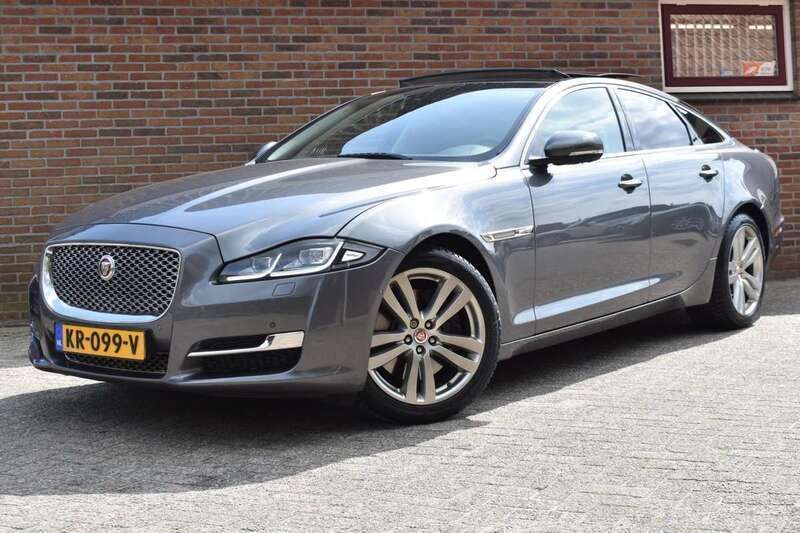 Grijs Gebruikt 2016 Jaguar XJ Premium Luxury Sedan | € 16.949 - Afbeelding 1/4