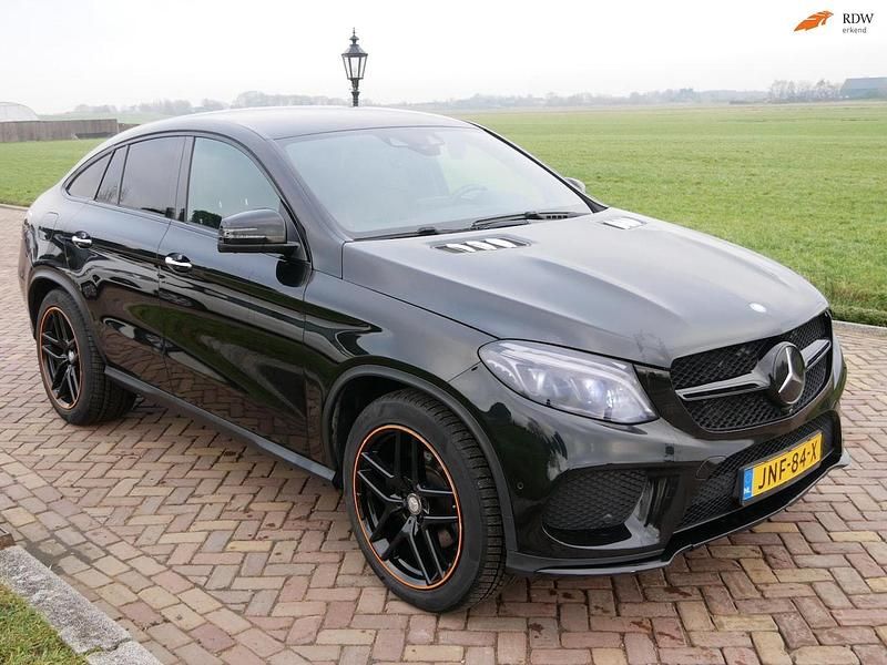 Zwart Occasion 2016 Mercedes GLE350 AMG Coupé | € 26.620 (Super prijs) - Afbeelding 1/3