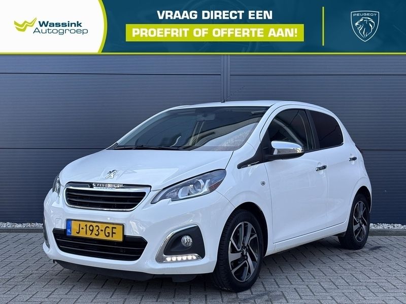 Wit Gebruikt 2020 Peugeot 108 Allure Hatchback | € 11.835 (Iets duurder) - Afbeelding 1/4