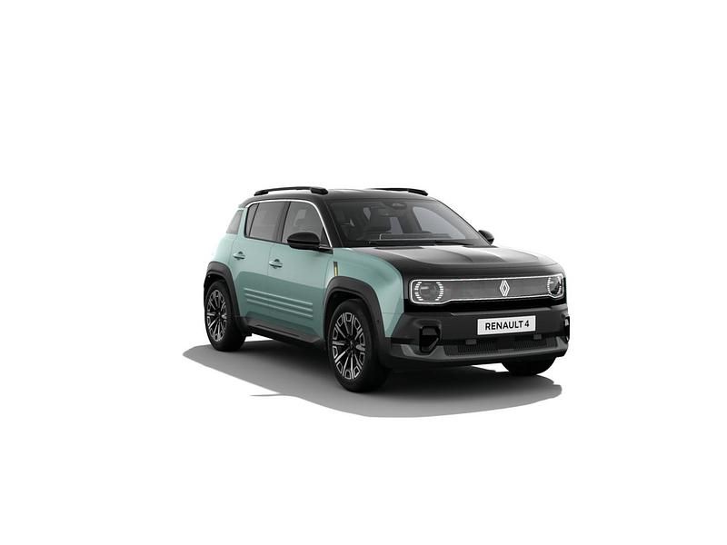 Twotone vert hautsdefrance / noir étoilé (groen metallic) Nieuw 2025 Renault R4 Iconic SUV | € 37.001 - Afbeelding 1/4