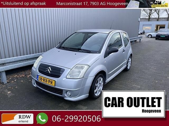 Grijs (metallic) Gebruikt 2005 Citroën C2 VTR Sport Hatchback | € 950 (Goede deal) - Afbeelding 1/4