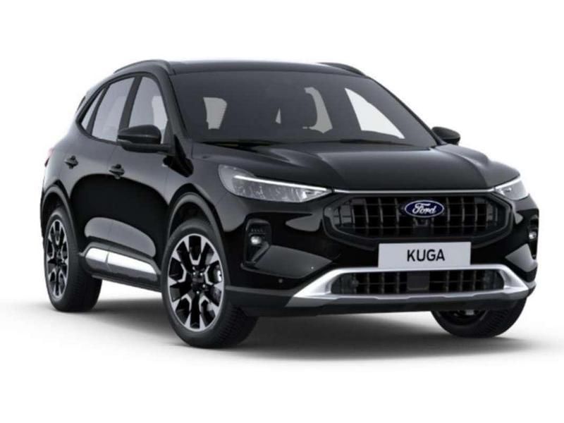Zwart Nieuw 2025 Ford Kuga Active X SUV | € 51.930 (Duur) - Afbeelding 1/4