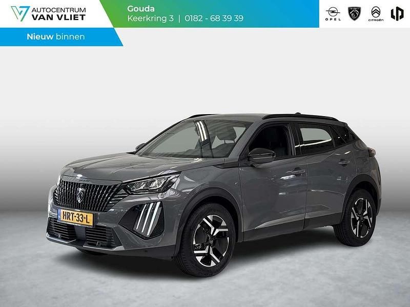 Grijs, metallic lak Nieuw 2025 Peugeot 2008 Allure SUV | € 33.900 (Super prijs) - Afbeelding 1/4