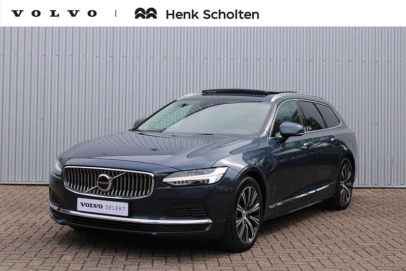 Blauw Gebruikt 2021 Volvo V90 Inscription Stationwagen | € 38.950 (Iets duurder) - Afbeelding 1/4