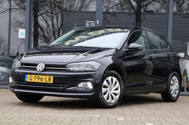 Zwart Gebruikt 2019 VW Polo Comfortline Hatchback | € 14.495 (Goede deal) - Afbeelding 1/4