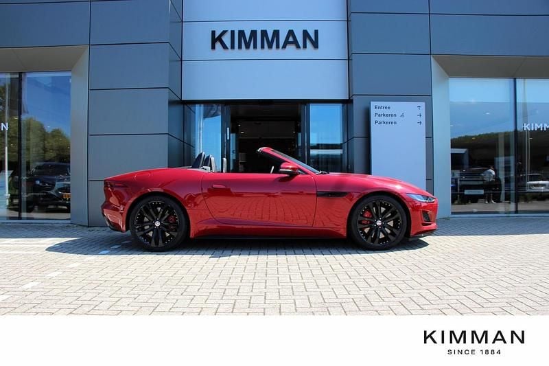 Occasion Jaguar F-Type 300 PK (220 kW) 2024 Rood, metallic lak Cabriolet