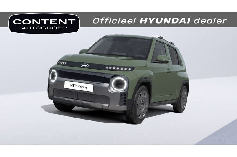 Tomboy khaki Nieuw 2025 Hyundai Inster Hatchback | € 33.580 - Afbeelding 1/4