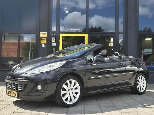 Zwart Gebruikt 2012 Peugeot 207 CC Griffe Cabriolet | € 7.950 (Duur) - Afbeelding 1/4
