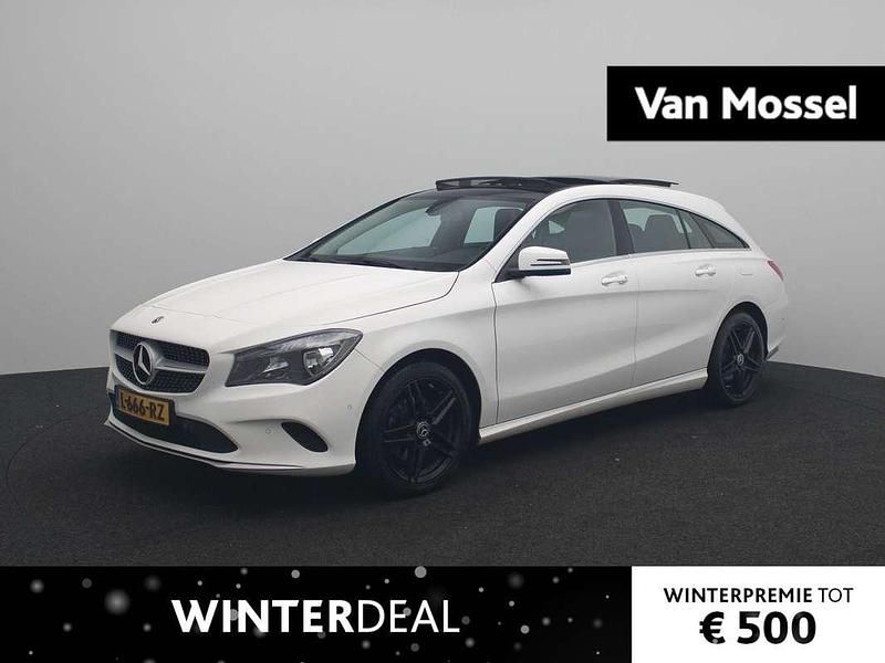 Wit Occasion 2017 Mercedes CLA180 Shooting Brake Business Stationwagen | € 16.340 - Afbeelding 1/3