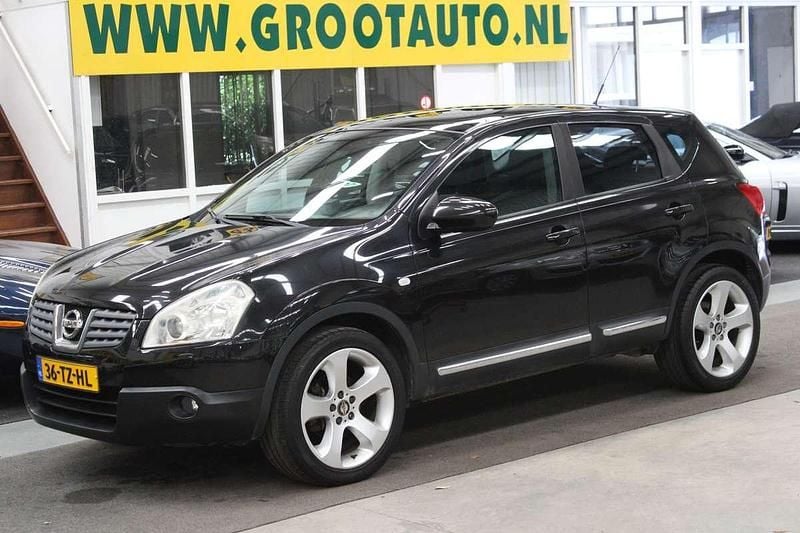 Zwart Gebruikt 2007 Nissan Qashqai Premium Edition SUV | € 7.944 (Eerlijke prijs) - Afbeelding 1/4