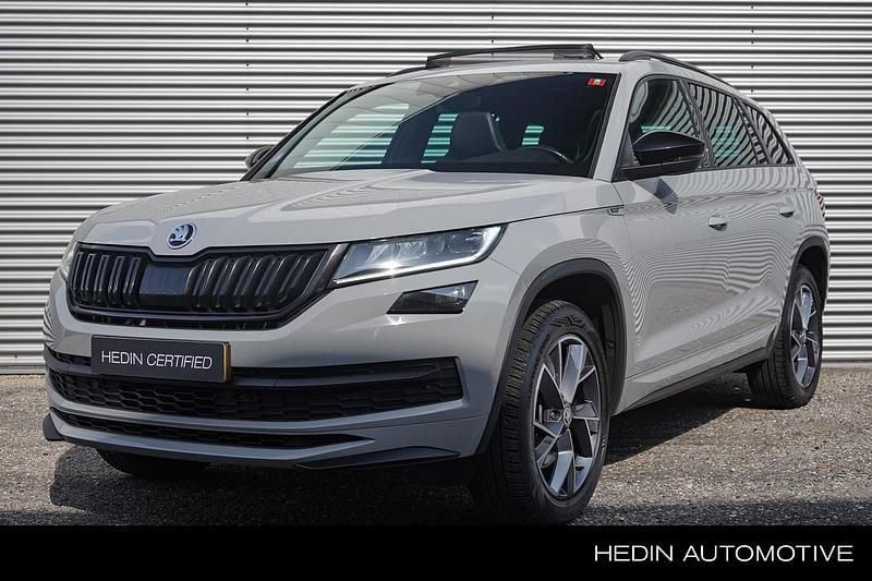 Grijs Gebruikt 2020 Skoda Kodiaq Business Line SUV | € 39.945 (Eerlijke prijs) - Afbeelding 1/4