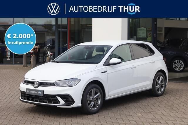 Wit Nieuw 2024 VW Polo R-line Hatchback | € 35.250 (Duur) - Afbeelding 1/4