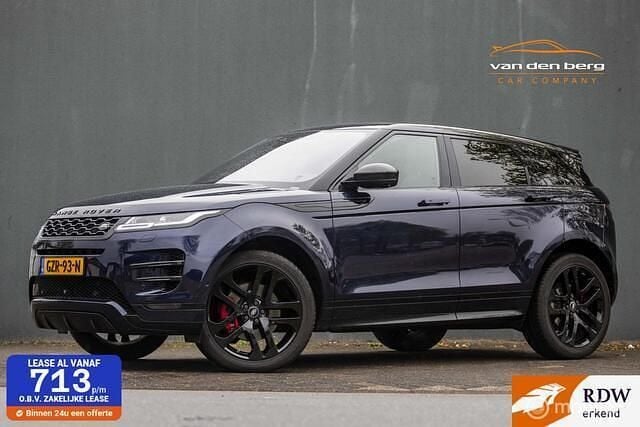 Blauw Gebruikt 2021 Land Rover Range Rover evoque Autobiography SUV | € 44.500 (Goede deal) - Afbeelding 1/4