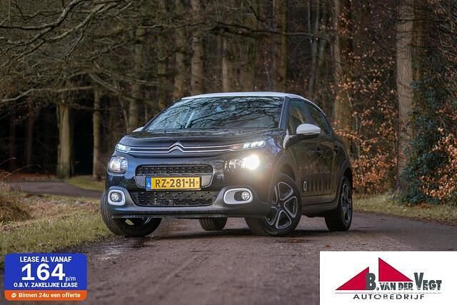 Zwart Occasion 2018 Citroën C3 Feel Hatchback | € 9.950 (Eerlijke prijs) - Afbeelding 1/4