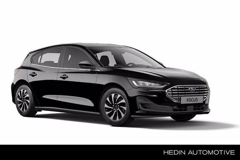 Zwart Nieuw 2025 Ford Focus Titanium Hatchback | € 28.895 (Super prijs) - Afbeelding 1/1