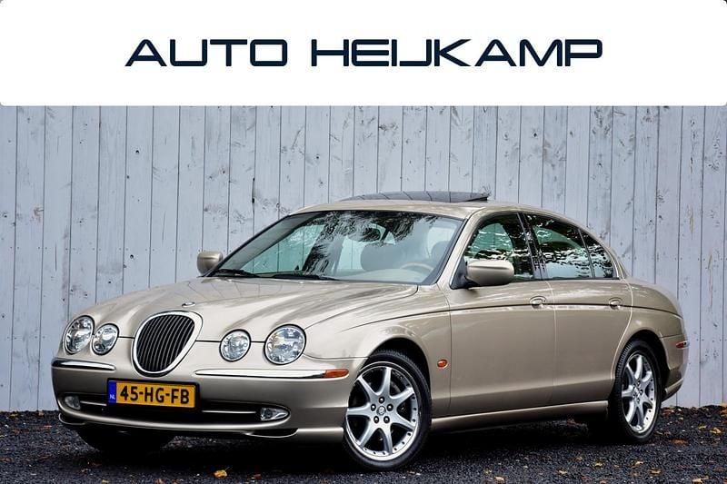 Beige Gebruikt 2001 Jaguar S-Type S Sedan | € 11.950 - Afbeelding 1/4