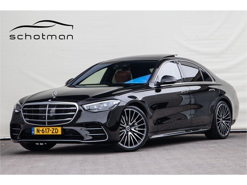 Zwart, metallic lak Gebruikt 2021 Mercedes S400 AMG Sedan | € 99.500 (Duur) - Afbeelding 1/4
