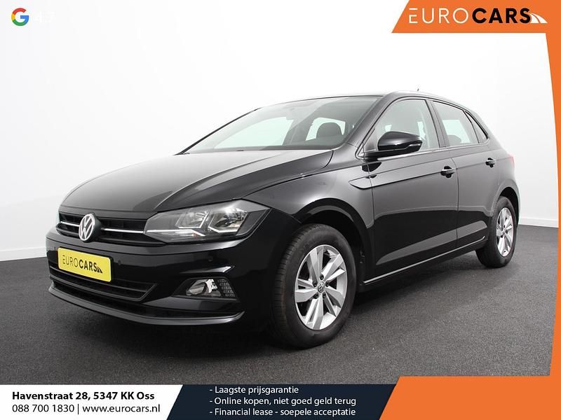 Zwart Gebruikt 2020 VW Polo Comfortline Hatchback | € 14.490 (Goede deal) - Afbeelding 1/4