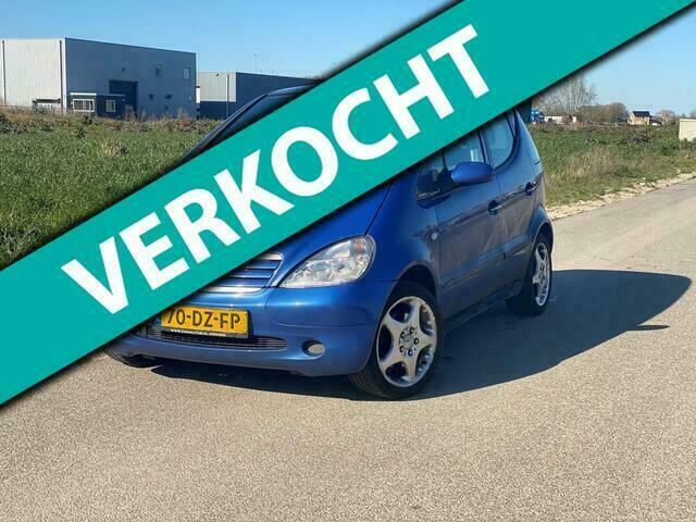 Blauw Gebruikt 2000 Mercedes A190 Elegance Hatchback | € 745 - Afbeelding 1/4