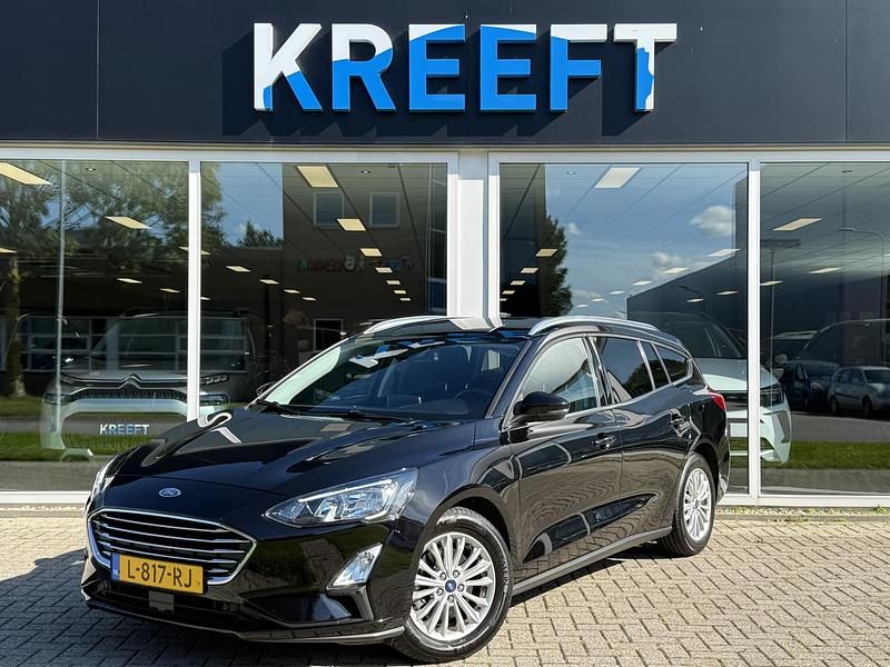Zwart Gebruikt 2021 Ford Focus Business Edition Stationwagen | € 18.950 (Eerlijke prijs) - Afbeelding 1/4