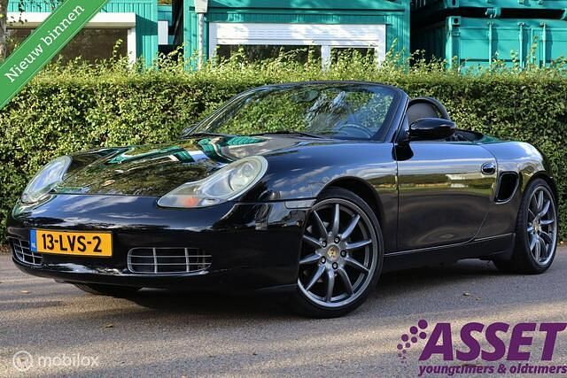 Zwart Gebruikt 2001 Porsche Boxster Cabriolet | € 15.995 (Eerlijke prijs) - Afbeelding 1/4