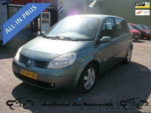 Groen Gebruikt 2004 Renault Scénic II Komfort MPV | € 1.850 (Eerlijke prijs) - Afbeelding 1/4