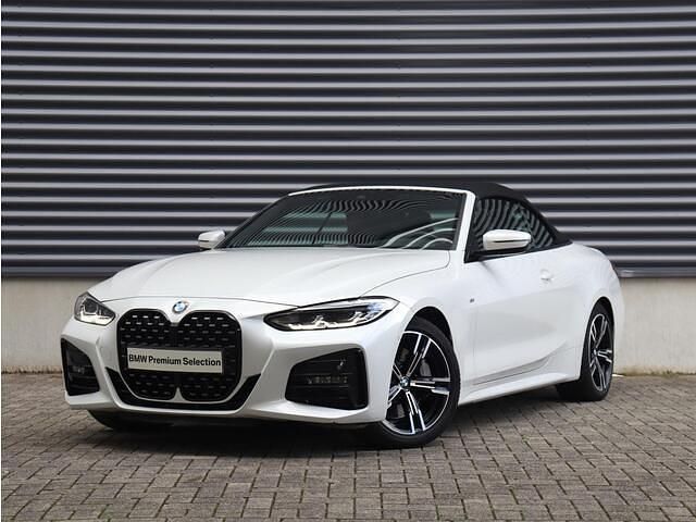 Wit Gebruikt 2022 BMW 430 Cabriolet Executive Cabriolet | € 50.750 (Super prijs) - Afbeelding 1/3