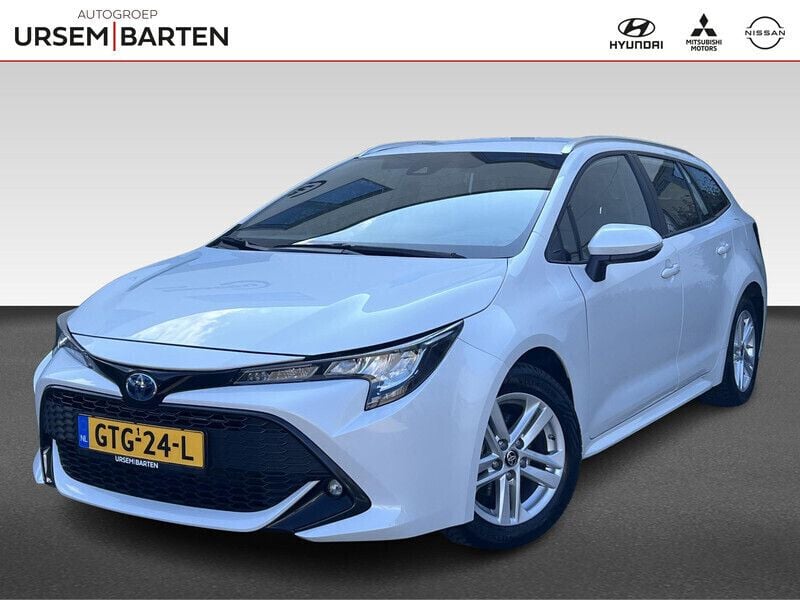 Wit Gebruikt 2022 Toyota Corolla Hybrid Business Edition Stationwagen | € 22.430 (Eerlijke prijs) - Afbeelding 1/4