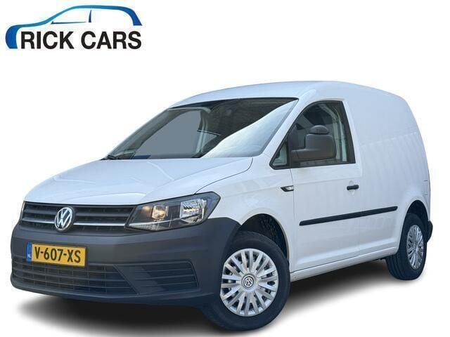 Wit Gebruikt 2019 VW Caddy Trendline MPV | € 8.950 (Super prijs) - Afbeelding 1/4