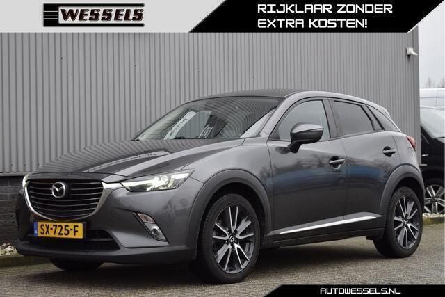 Grijs Gebruikt 2018 Mazda CX-3 SUV | € 16.950 (Eerlijke prijs) - Afbeelding 1/4