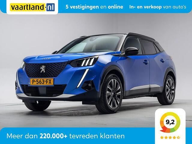 Blauw Occasion 2022 Peugeot e-2008 GT SUV | € 16.745 (Goede deal) - Afbeelding 1/4